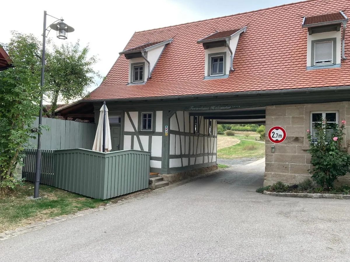 Apartment Ferienhaus Hassgautor Aidhausen Germany