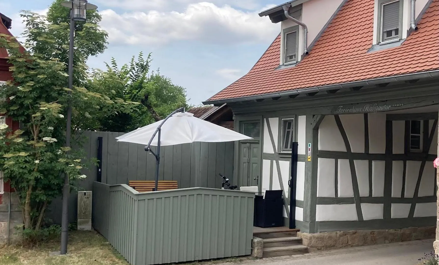 Apartment Ferienhaus Hassgautor Aidhausen